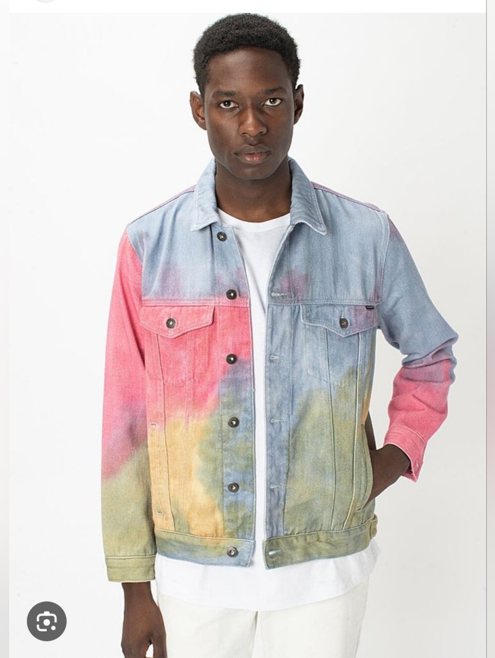 Barney Cools Tie-Dye B Cools Jean Denim Jacket